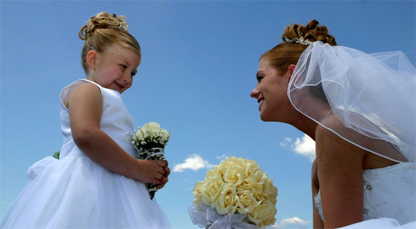 The Flower Girls in Your Wedding Ceremony!