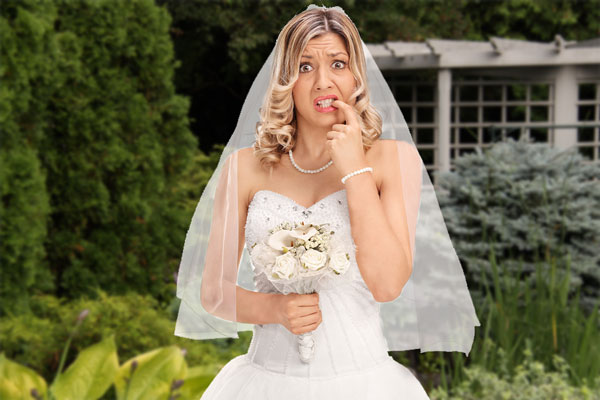 OMG – I’m Nervous on My Wedding Day! HELP !